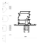 Schuco 269697-Pair of Fixing Kit Type A1 for Schuco  Round  Door Pull Handle on Schuco AD UP 75